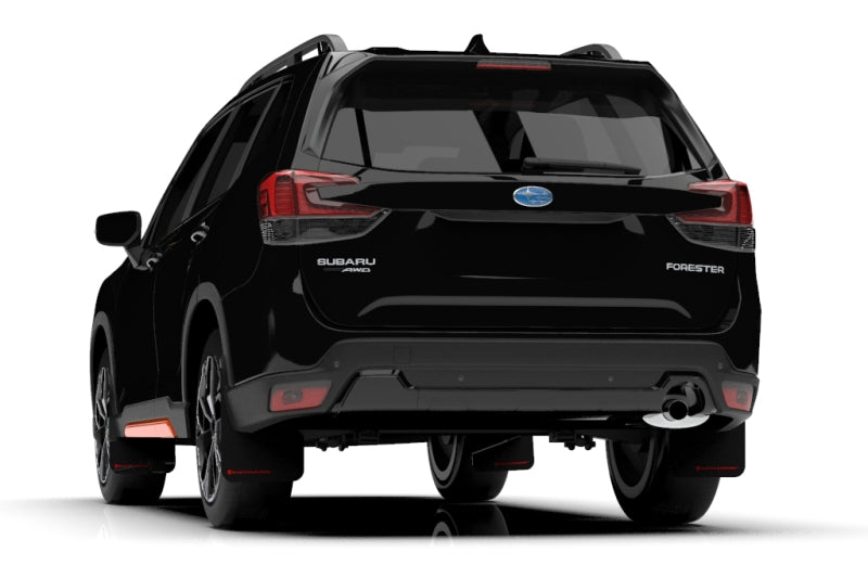 Rally Armor 2019 Subaru Forester UR Black Mud Flap w/ Red Logo MF52-UR-BLK/RD User 1