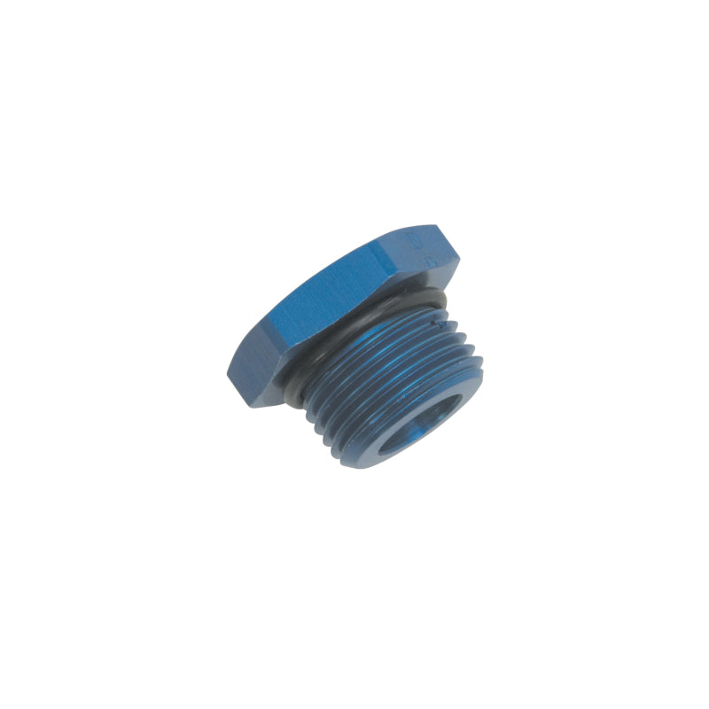Russell -10 AN Straight Thread Plug Adapter (Blue Finish) 660290 Photo - Primary