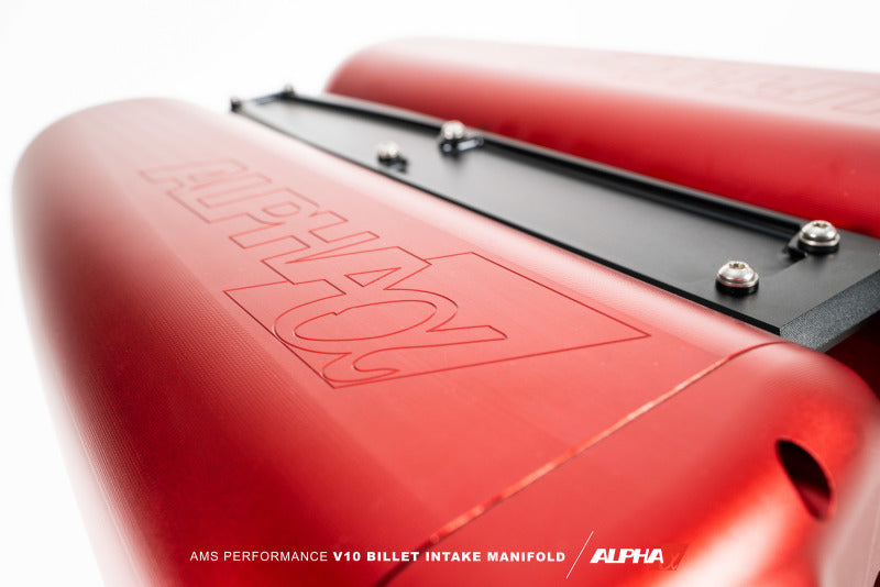 AMS Performance V10 Audi R8 / Lamborghini Huracan / Performante Billet Intake Manifold - CLR Anodize ALP.37.08.0001-1 ALP.37.08.0001-1 Photo - Primary