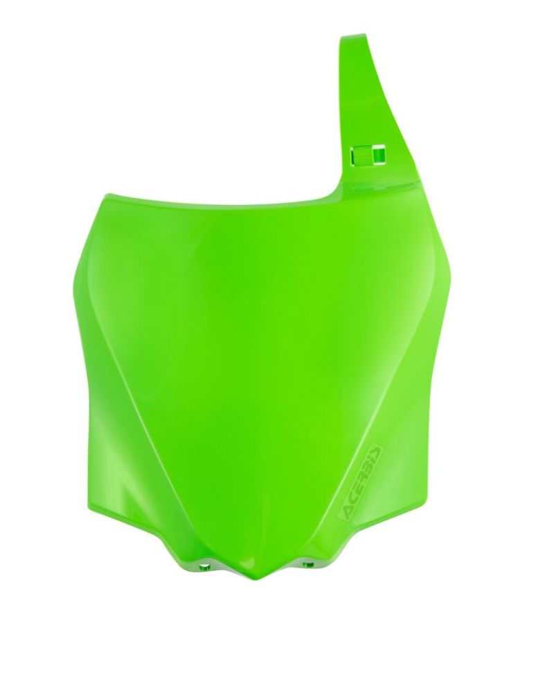 Acerbis 14+ Kawasaki KX85/ 14-21 KX100/22-24 KX112 Front Number Plate - Green 2374050403 2374050403 Photo - Primary
