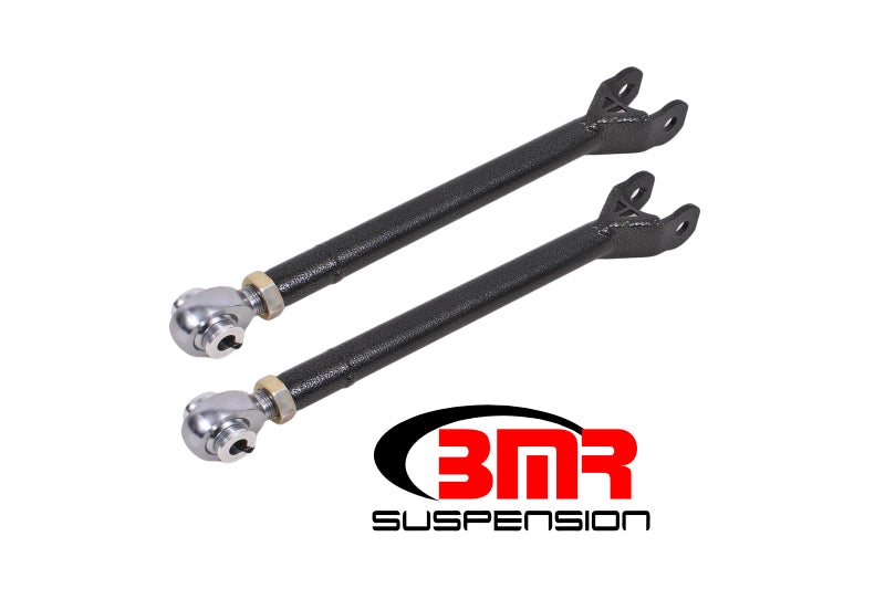 BMR 08-17 Challenger Lower Trailing Arms w/ Single Adj. Rod Ends - Black Hammertone LTA111H LTA111H Photo - Primary