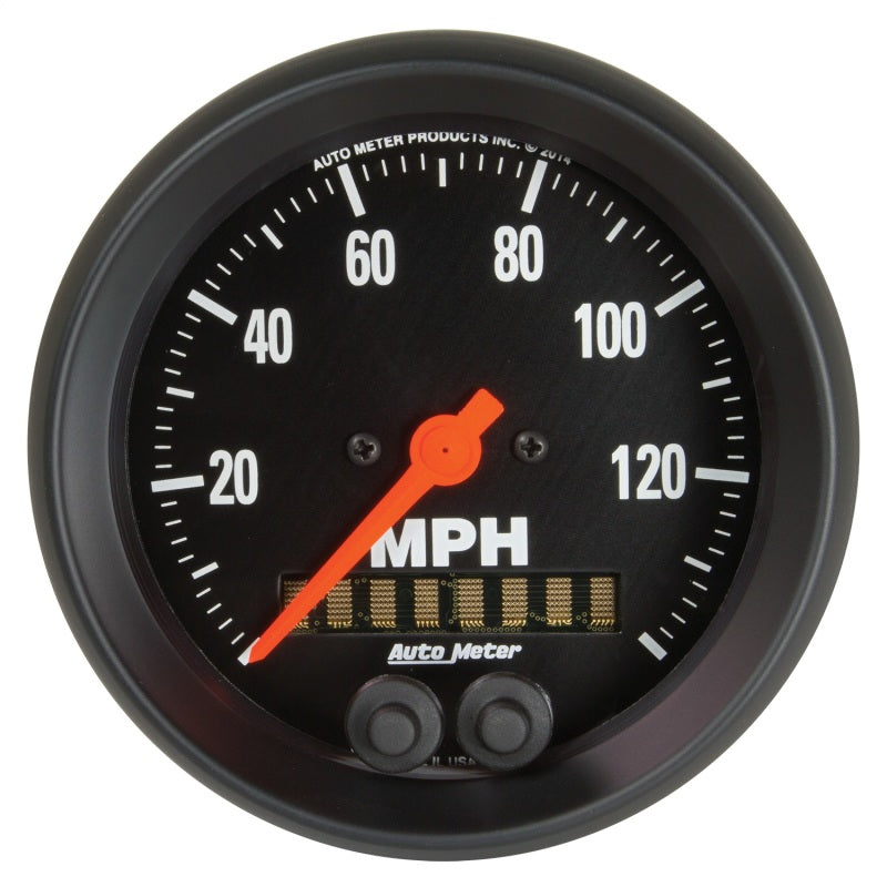 Autometer Gauge, Speedometer, 3 3/8", 140Mph, Gps, Z-Series 2680 Photo - Primary