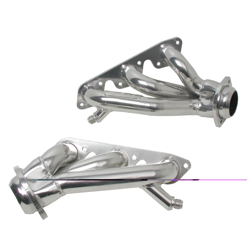 BBK 99-04 Mustang V6 Shorty Tuned Length Exhaust Headers - 1-5/8 Silver Ceramic 40080 40080 Photo - Primary