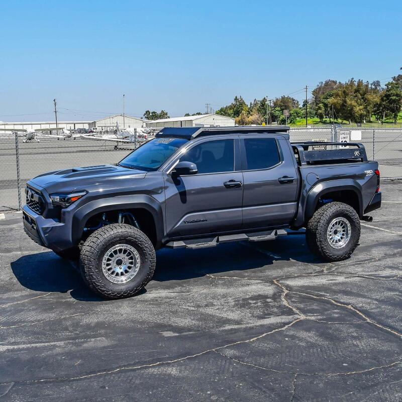Westin/HDX 2024+ Toyota Tacoma Double Cab Xtreme Nerf Step Bars - Textured Black 56-22785 56-22785 Photo - Mounted