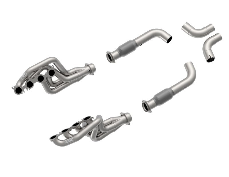 Kooks 2020 Mustang GT500 5.2L 2in x 3in SS Headers w/GREEN Catted Connection Pipe 1156H630 1156H630 Photo - Primary