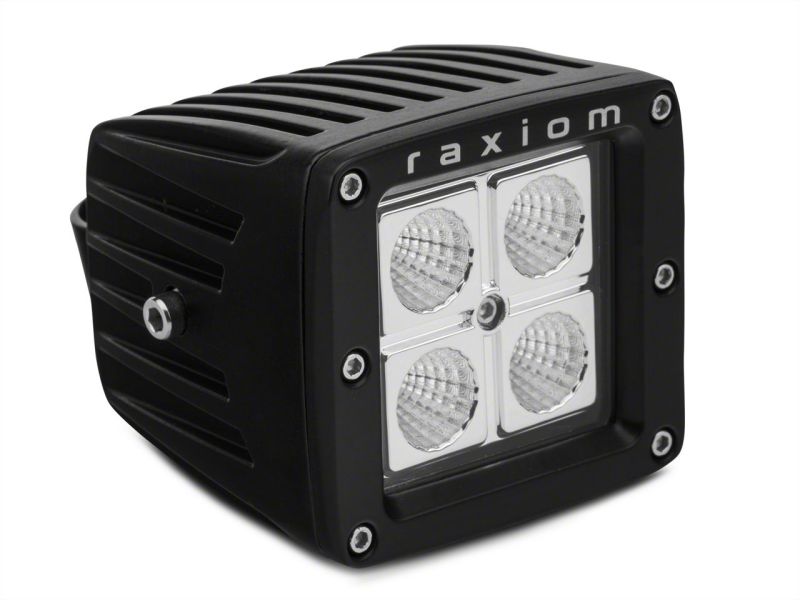 Raxiom 3-In Square 4-LED Off Road Light Flood Beam Universal (Some Adaptation May Be Required) J106731 J106731 Photo - Close Up