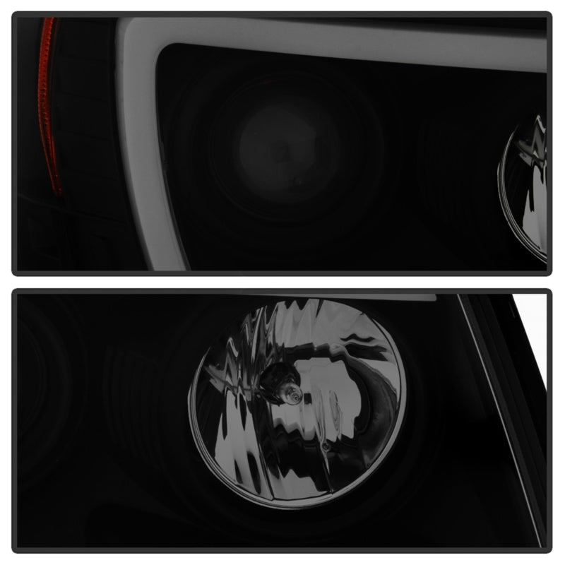 Spyder 05-11 Toyota Tacoma Ver 2 Proj Headlights - Light Bar DRL - Black Smoke PRO-YD-TT05V2-LB-BSM 5085771 5085771 Photo - Unmounted