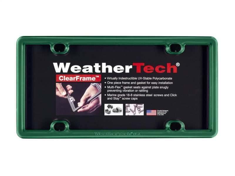 WeatherTech ClearFrame - Green 8ALPCF18 8ALPCF18 Photo - Primary