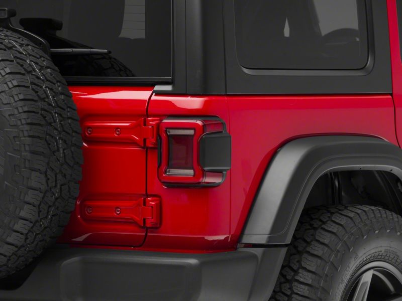 Raxiom 18-23 Jeep Wrangler JL Horizon LED Tail Lights- BlkHousing- Red Lens J133625-JL J133625-JL Photo - Close Up