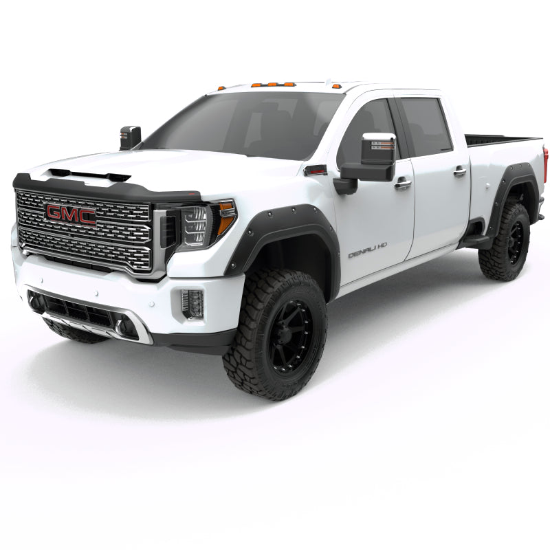 EGR 20+ GMC Sierra  Superguard Hood Shield - Dark Smoke 301951 301951 Photo - Close Up