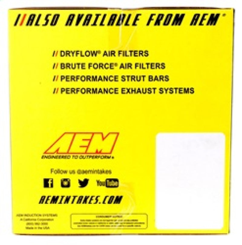 AEM Induction AEM 99-06 Chevy/GMC 5.3/6.0L Silver Brute Force Intake 21-8000DC 21-8000DC Photo - in package