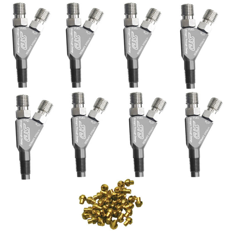 Nitrous Express STD Nozzles 8 Cyl (Incl All HP Settings) NX800 NX800 Photo - Primary