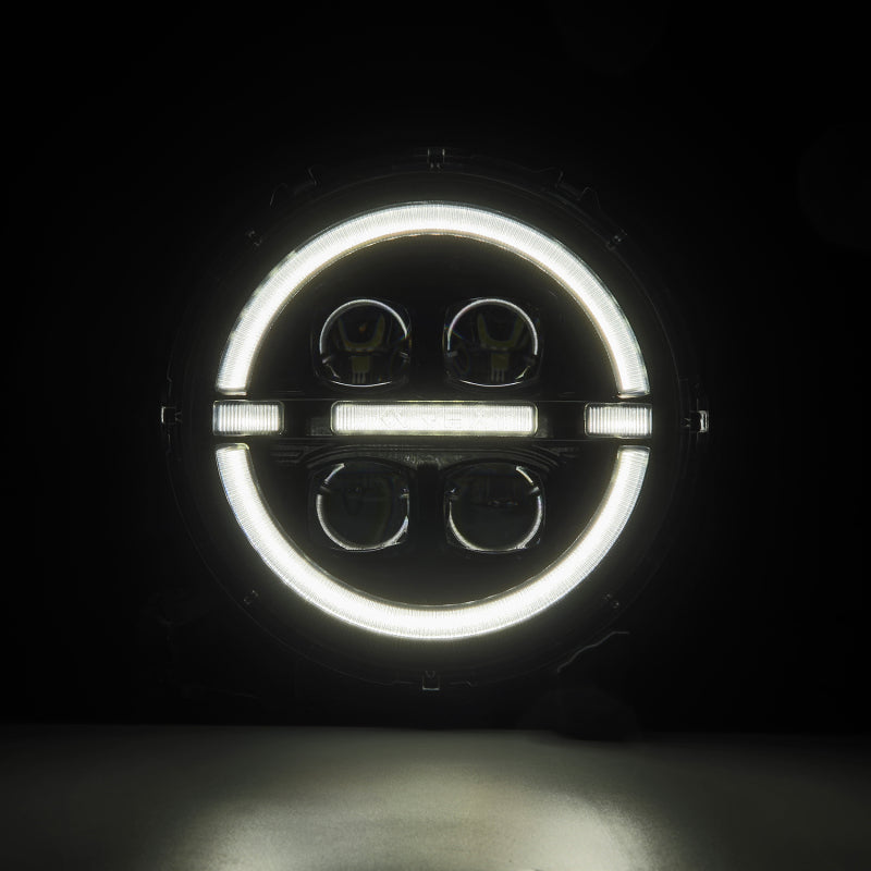 AlphaRex 18-23 Jeep Wrangler JL/Gladiator JT LED Proj Headlights Black w/ Activ Light/Seq Signal/DRL 880868 880868 User 8