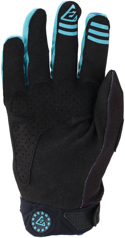 Answer 24 Peak Flo Gloves Black/Blue/White - Small 442789 442789 User 1