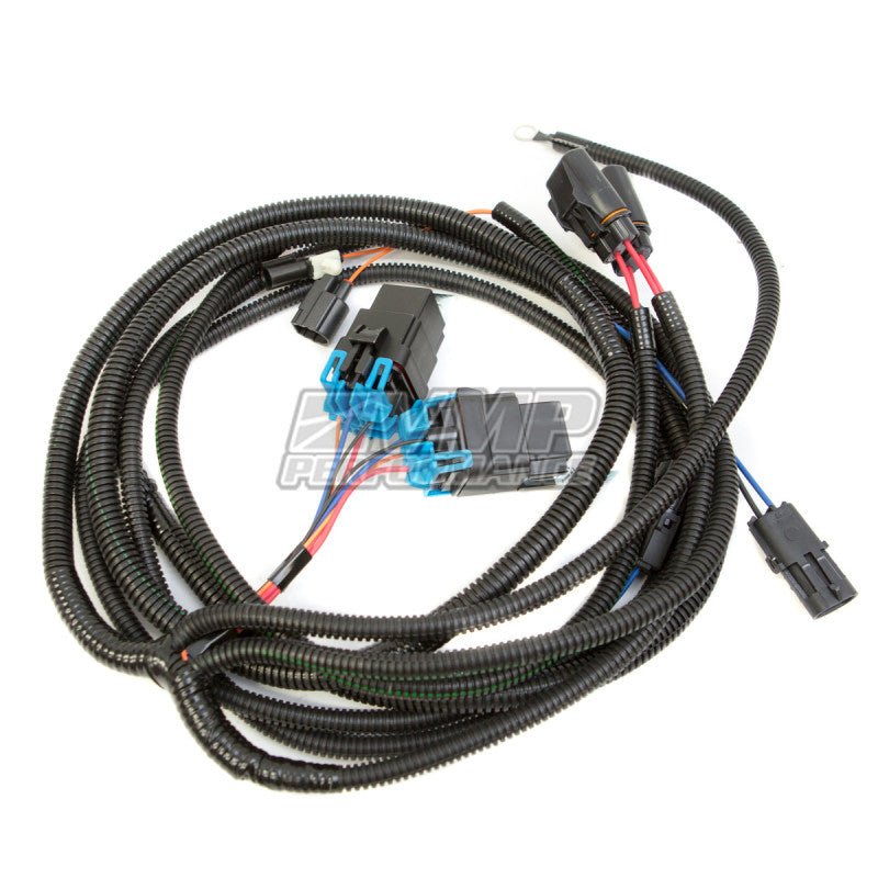 VMP Performance 11-14 Coyote 5.0L Heat Exchanger Fan/Pump Harness - Dual Relay VMP-ENC001 VMP-ENC001 Photo - Primary