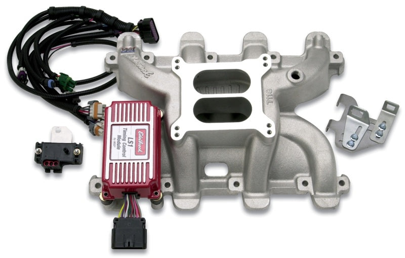 Edelbrock SBC LS-1 Carbureted Manifold 7118 Photo - Primary