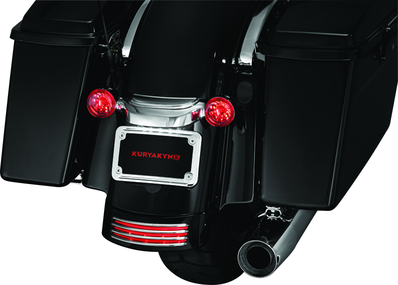 Kuryakyn Curved Lic Plt Mount 3157 3157 User 1