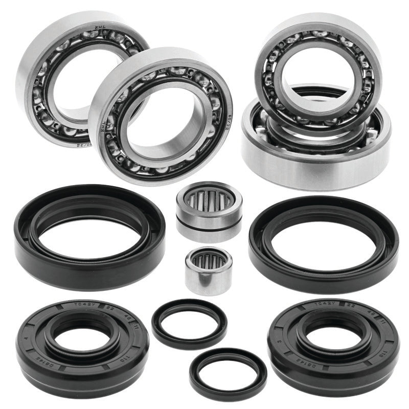 QuadBoss 09-14 Honda TRX420FA/FPA FourTrax Rancher 4x4 AT IRS/PS Front Diff Bearing & Seal Kit 414084 414084 Photo - Primary
