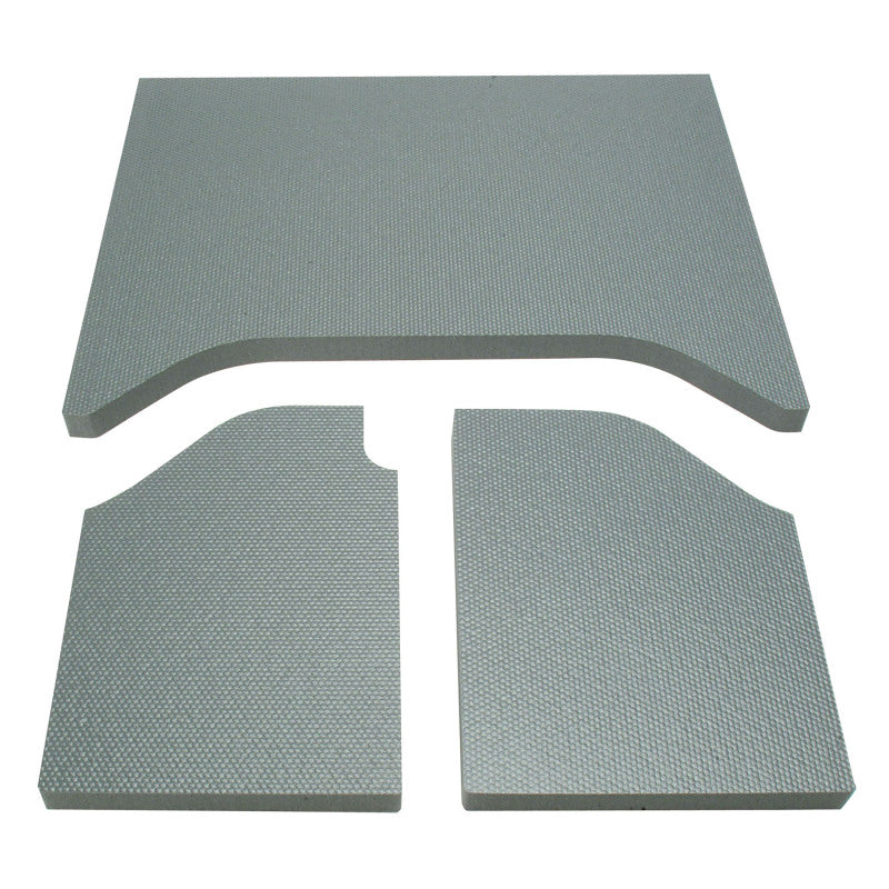 DEI 07-10 Jeep Wrangler JK 2-Door Boom Mat Headliner - 3 Piece - Gray 50134 50134 Photo - Primary
