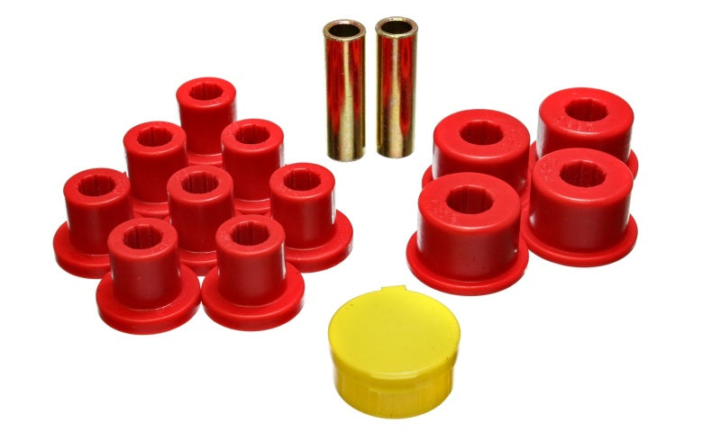 Energy Suspension Leaf Spring Bushing Set Red Mg MGB Base 1963-1980 10.2101R Photo - Primary