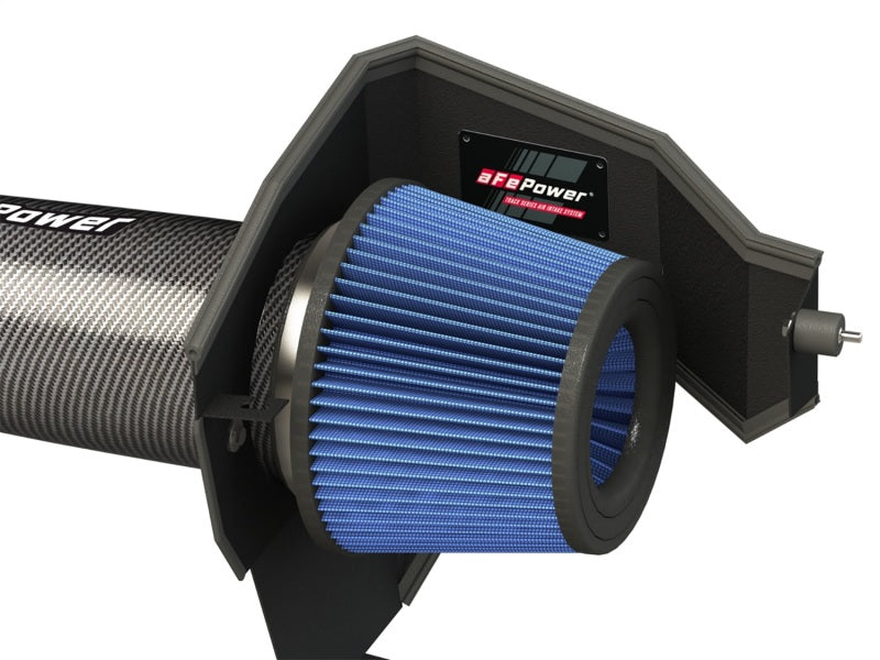 aFe Magnum Force Stage-2 Track Series Pro 5R Carbon Fiber Intake System 54-12162-C Photo - Unmounted