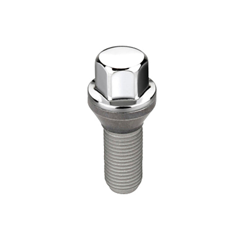 McGard Hex Lug Bolt (Cone Seat) M12X1.25 / 17mm Hex / 22.0mm Shank Length (Box of 50) - Chrome 69732 69732 Photo - Primary