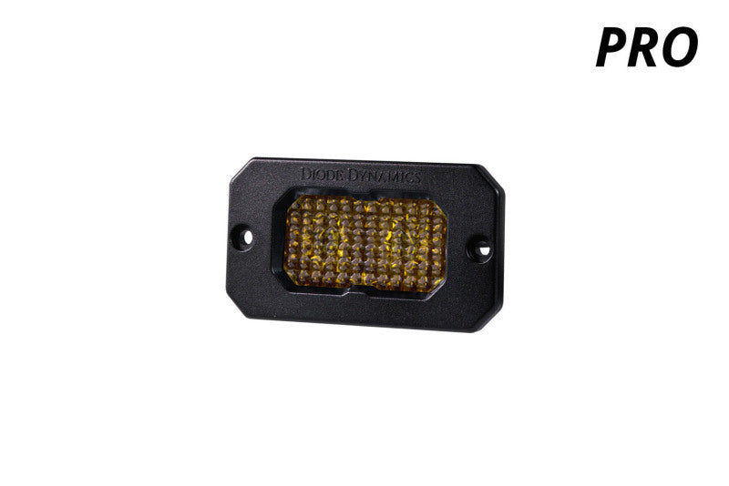 Diode Dynamics Stage Series 2 In LED Pod Pro - Yellow Flood Flush ABL Each DD6438S DD6438S User 1