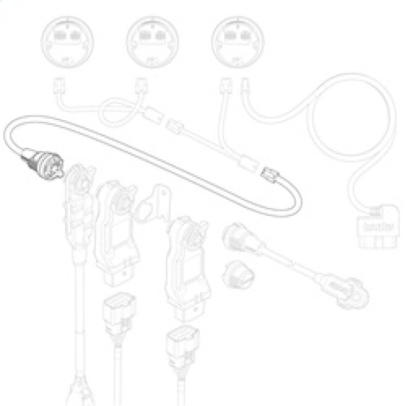 Banks Cable, Starter - BanksBus-II & III, 6-Pin 61301-20 61301-20 Technical Drawing