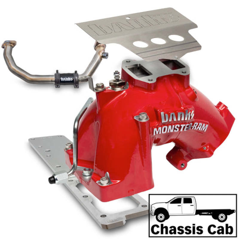 Banks Power 19-24 Ram 3500/4500/5500 6.7L Diesel Monster-Ram Intake System w/Fuel Line - Red 42805-R 42805-R User 1