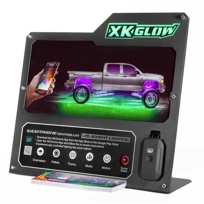 XKGLOW XK Glow 2nd Gen Metal Countertop Display (Truck) XK-DIS2-Truck XK-DIS2-Truck User 1