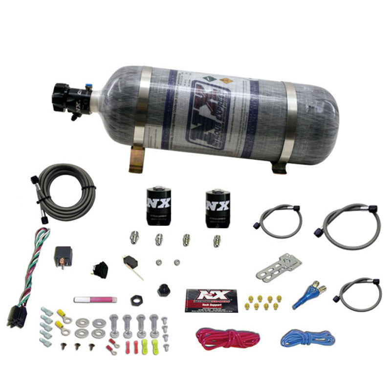 Nitrous Express Dodge EFI Race Single Nozzle Nitrous Kit (100-250HP) w/Composite Bottle 20316-12 20316-12 Photo - Primary