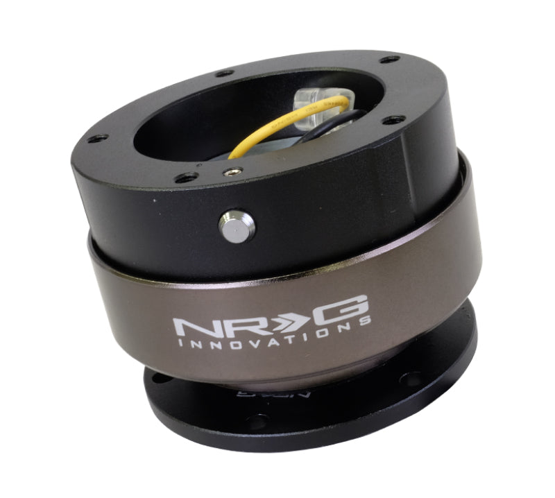 NRG Gen 2.0 Quick Release Kit Black/Black Ring SRK-330BK Photo - Primary