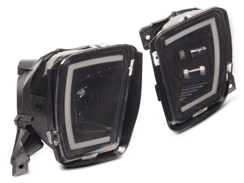 Raxiom 13-18 Dodge RAM 1500 Excluding Rebel Axial Series LED Fog Lights w/ LED DRL R139881 R139881 Photo - Close Up