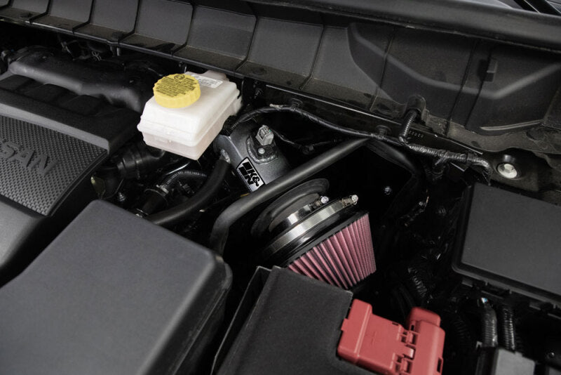 K&N Engineering K&N 22-23 Nissan Pathfinder Performance Air Intake System 77-6019KC 77-6019KC Photo - Mounted