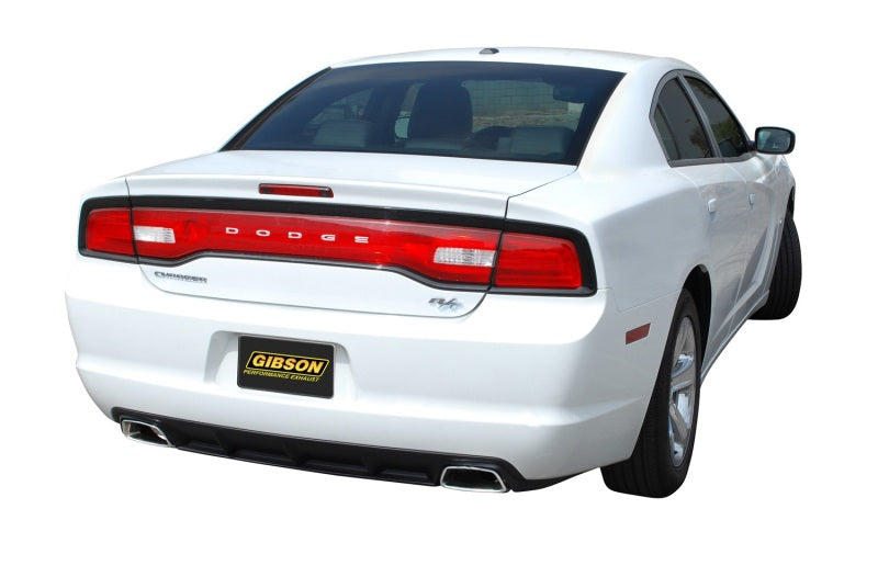 Gibson 14-16 Dodge Charger R/T 5.7L 2.5in Cat-Back Dual Exhaust - Stainless 617011 617011 Photo - Mounted