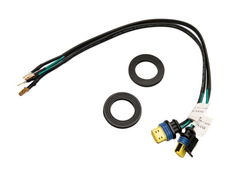 Raxiom 08-14 Dodge Challenger Halo Projctr Headlights w/Sequential Turn Signals-Blk Hsng(Clear Lens) CH3761 CH3761 Photo - Close Up