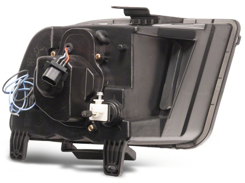 Raxiom 05-09 Ford Mustang Excluding GT500 LED Halo Projector Headlights- Blk Housing (Clear Lens) 101683 101683 Photo - Close Up