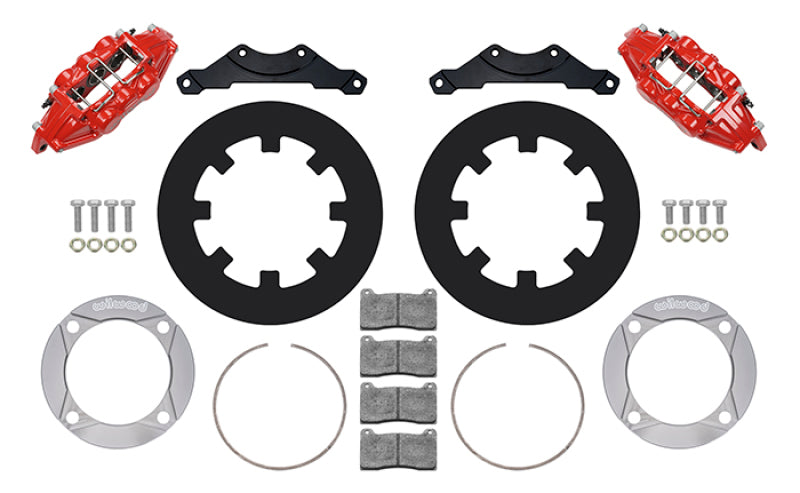 Wilwood 2014+ Polaris RZR XP 1000 Rear Kit 11.25in - Red 140-16633-R 140-16633-R User 1
