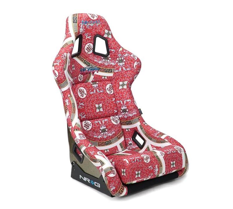 NRG FRP Bucket Seat PRISMA Oriental Longivity Plate Edition W/ Gold Pearlized Back - Large FRP-302-DYNASTY FRP-302-DYNASTY User 1