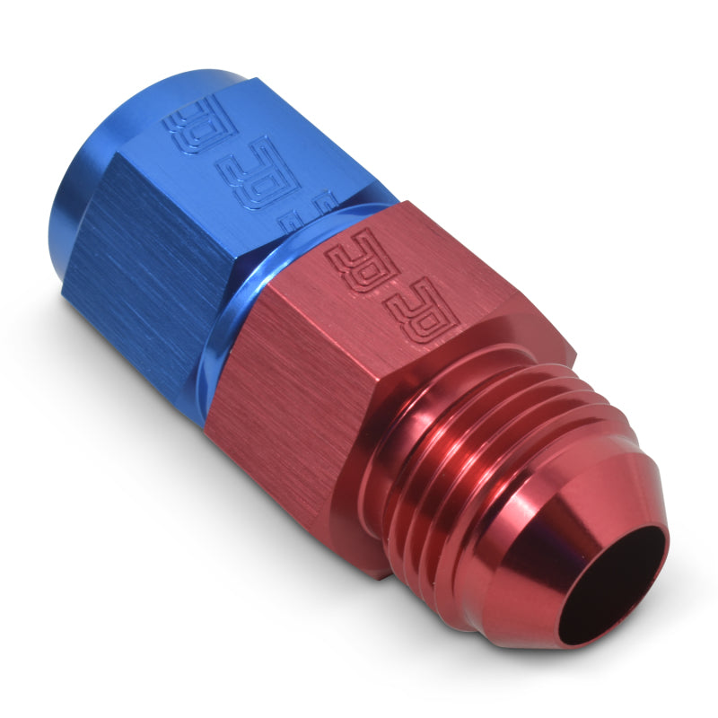 Russell -10 AN Fuel Pressure Takeoff (Red / Blue Finish) 670360 Photo - out of package