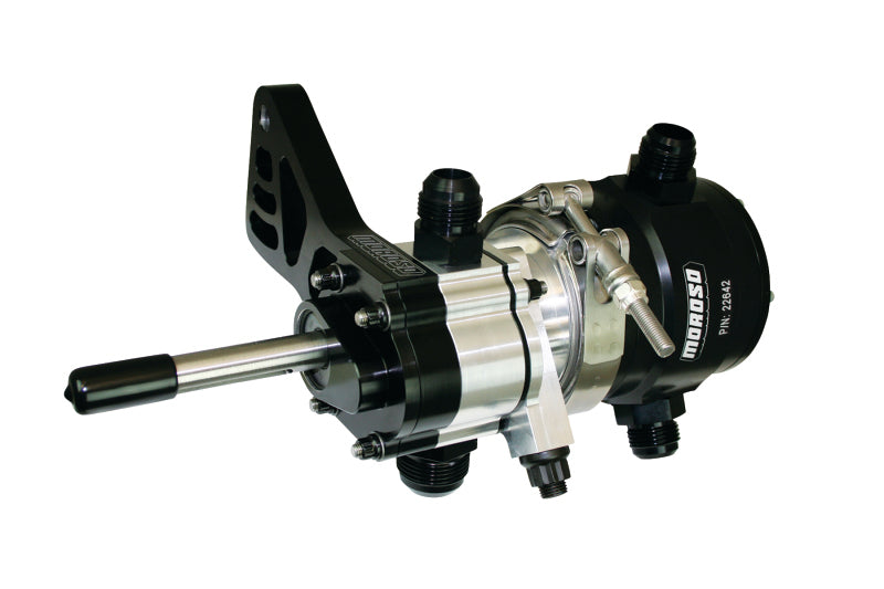 Moroso Chevrolet Small Block Single Stage External Oil Pump - Tri-Lobe - Left Side - 1.200 Pressure 22652 22652 Photo - Primary