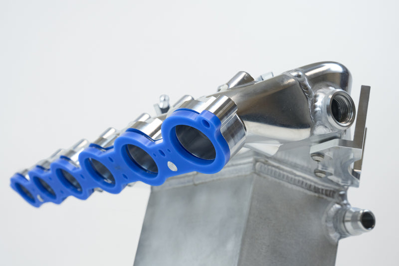 CSF BMW M2/M3/M4 S58 Comp & Non-Comp (G8X) Charge-Air Cooler Manifold - Thermal Dispersion Black 8233B 8233B Photo - Close Up