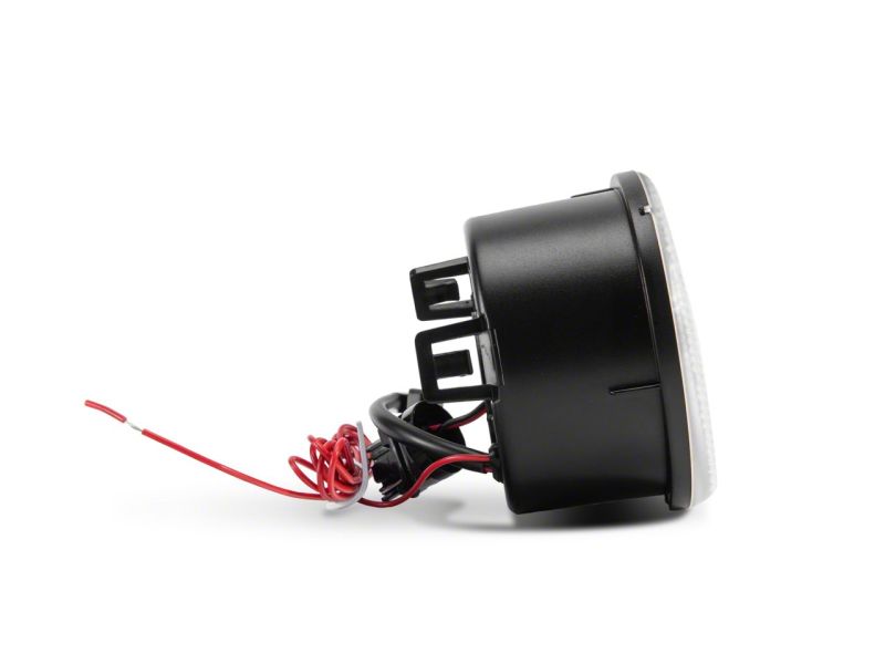 Raxiom 07-18 Jeep Wrangler JK Axial Series LED Turn Signals w/ Halo- Clear J127016 J127016 Photo - Close Up