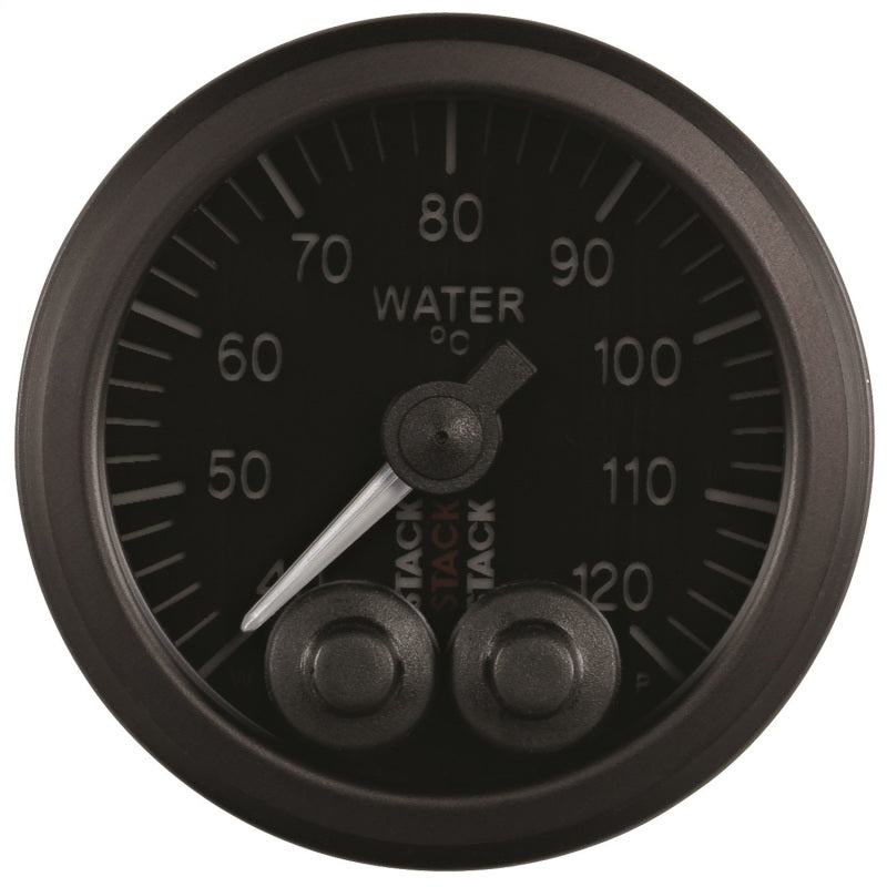 Autometer Stack 52mm 40-120 Deg C 1/8in NPTF Male Pro-Control Water Temp Gauge - Black ST3507 ST3507 User 2