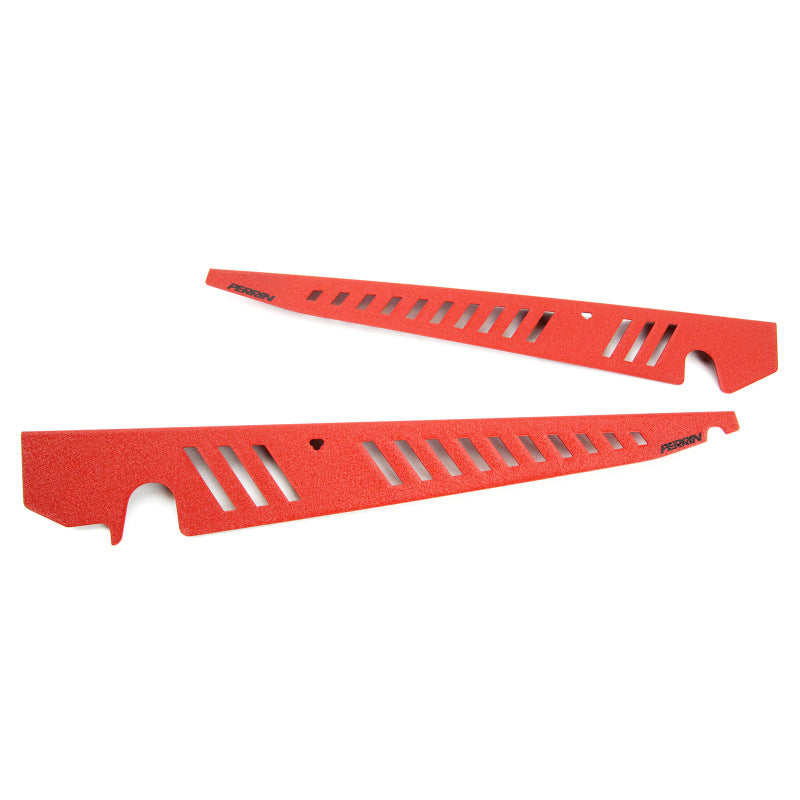 Perrin 2015+ Subaru WRX/STI Fender Shroud Set - Red PSP-ENG-550RD PSP-ENG-550RD Photo - Primary