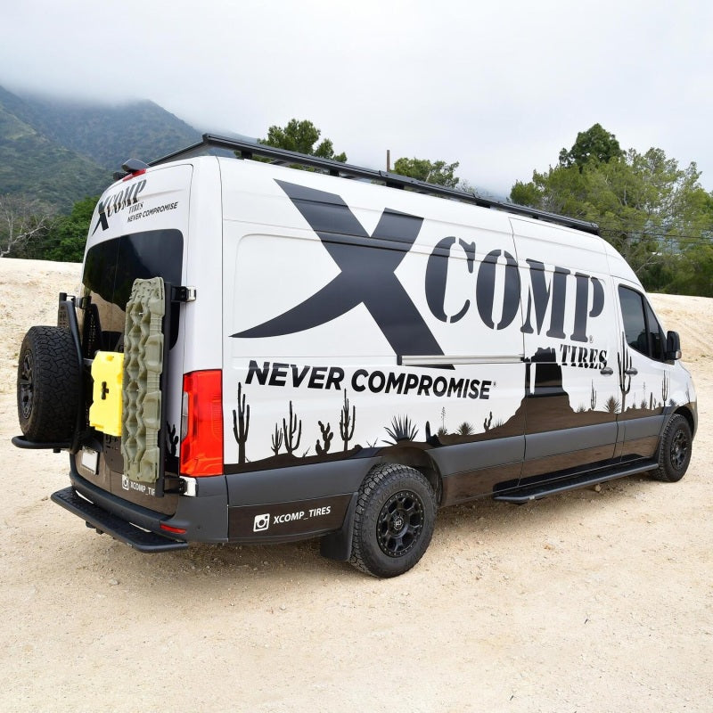 Westin 07-23 Mercedes-Benz Sprinter w/ 144in. Wheelbase Outlaw Nerf Step Bars - Textured Black 28-31035 28-31035 Photo - Mounted