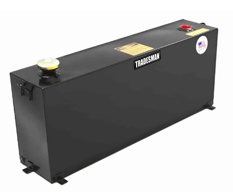 Tradesman Steel Full-Mid Size Vertical Liquid Storage Tank - Black 73737 73737 User 1