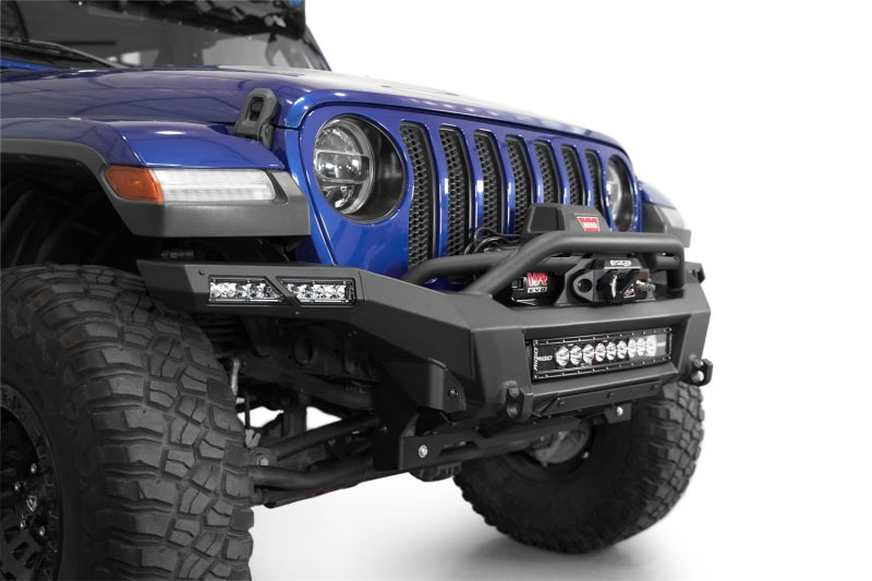 Addictive Desert Designs ADD 18-24 Jeep Wrangler JL / 18-24 Jeep Gladiator JT Phantom Winch Rear Bumper F980335070103 F980335070103 Photo - Mounted