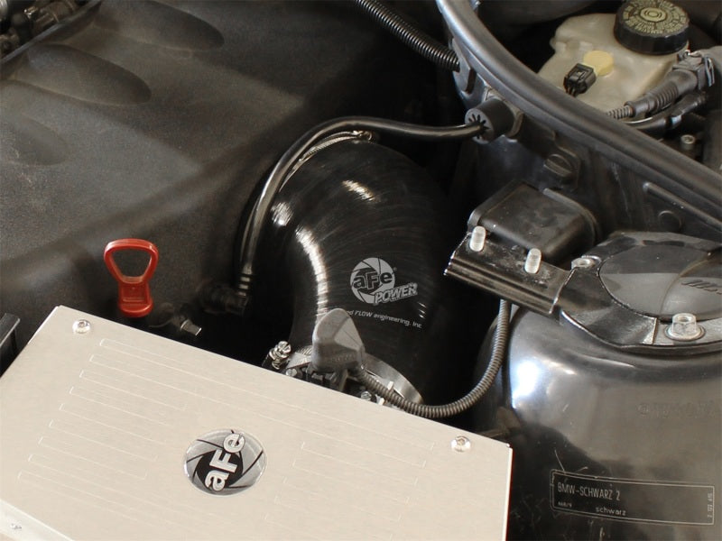 aFe Magnum FORCE Torque Booster Tube: BMW M3 (E46) 01-07 L6-3.2L (Core PN: 54-10469-B Photo - Mounted