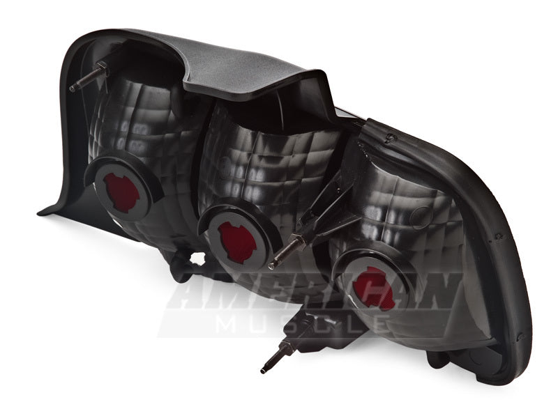 Raxiom 05-09 Ford Mustang Tail Lights- Black Housing (Smoked Lens) 49066 49066 Photo - Close Up
